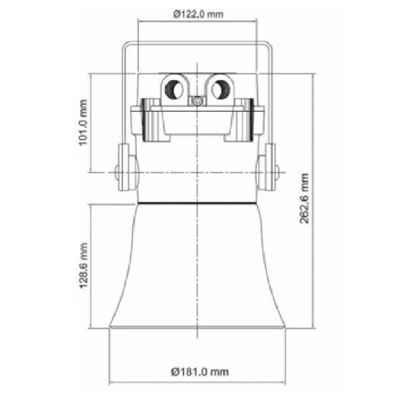 Sirène électronique d ATEX 117dB 48Vdc 130mA 32 sons IP66 IP67 Sirène électronique d ATEX 117dB 48Vdc 130mA 32 sons IP66 IP67-Lire la description
