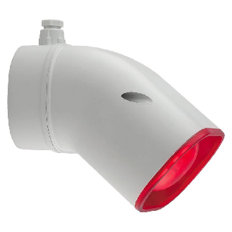 Sirène SEP LED ROUGE 106dB 32 sons piezoélectrique V24DAC GRIS-Lire la description
