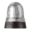 Sirène DEL BM 32 sons 108dB 24VAC/DC BLANC IP65 Ø146mm NOIR