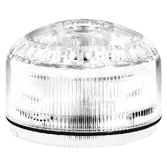 Sirène électronique SIR-E LED FA EN54-3 BLANC 100dB IP65 Ø92mm-Lire la description