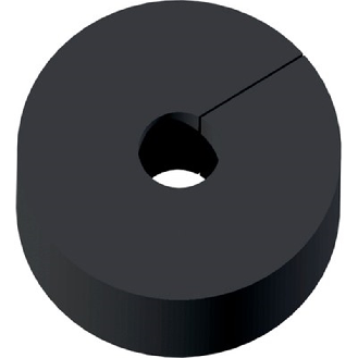 Joint d'étanchéité multi-passages IP54 M 25, Câbles 2 x Ø 6.0 mm-Lire la description