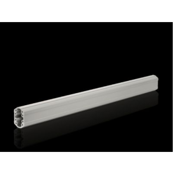 Pied modulaire plein 490x1000x600mm RAL7035-Lire la description