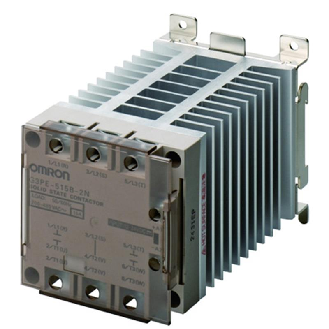 Relais statique 3PH 2P 15A 200-480VAC / Cde 12-24VDC AV RAD-Lire la description