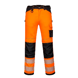 Portwest - Pantalon de travail extensible léger haute visibilité PW3-Lire la description
