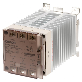Relais statique 3PH 3P 15A 200-480VAC / Cde 12-24VDC AV RAD-Lire la description