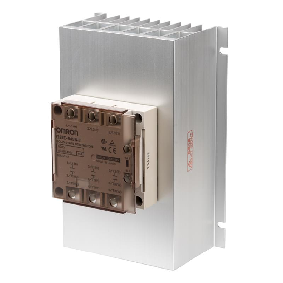 Relais statique 3PH 3P 45A 200-480VAC / Cde 12-24VDC AV RAD Relais statique 3PH 3P 45A 200-480VAC / Cde 12-24VDC AV RAD-Lire la description