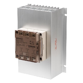 Relais statique 3PH 3P 45A 200-480VAC / Cde 12-24VDC AV RAD-Lire la description