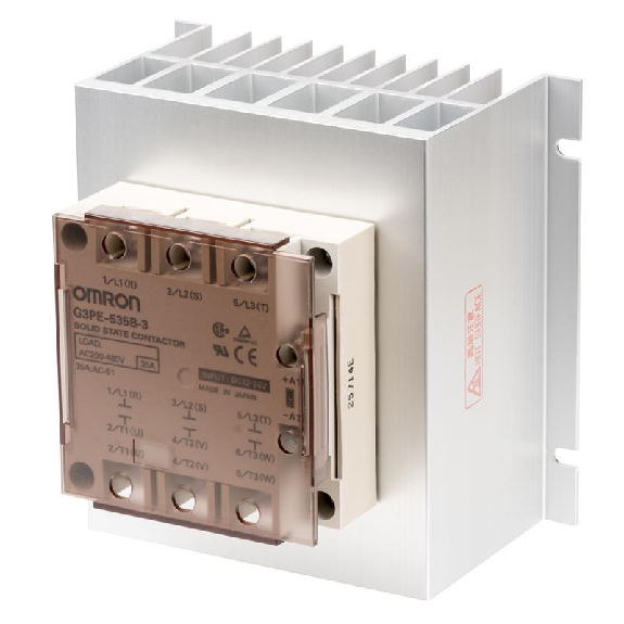 Relais statique 3PH 3P 45A 200-480VAC / Cde 12-24VDC AV RAD Relais statique 3PH 3P 45A 200-480VAC / Cde 12-24VDC AV RAD-Lire la description