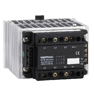 Groupe statique 3PH 25A 400VAC, Cde 5-32Vdc-Lire la description