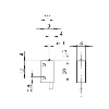 Commutateur de précision 21,5x12x8mm NF FP=75g Câble 0,8m