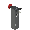 Int.de séc. RFID avec électroaimant série NS, M12 12P