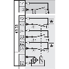 Int.de séc. Verr. 24Vac/dc Déverr. Mécanique 2O+1F+1F, 3xM20
