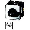 Commutateur de codage, Contacts: 8, 20 A, Code binaire BCD 0-9, plastron: 0-9, 30 °, à accrochage, Montage encastré