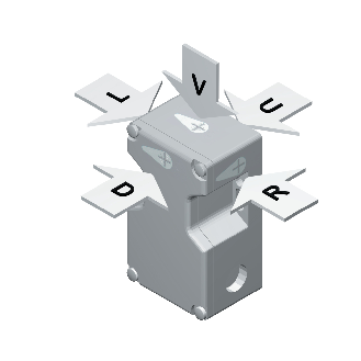 Capteur de sécurité magnétique codé 1NO+1NF avec connectique M12 4P-Lire la description