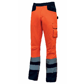 U-Power - Pantalon orange haute visibilité LIGHT-Lire la description