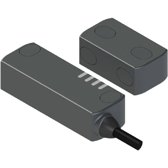Int.de séc. sans contact RFID (D1T) Sn:12mm OSSD (x2), câble 10m Int.de séc. sans contact RFID (D1T) Sn:12mm OSSD (x2), câble 10m-Lire la description