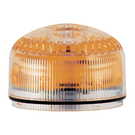 Sirène électronique 105dB 64 sons LED ORANGE allCLEAR IP65 Ø92mm-Lire la description