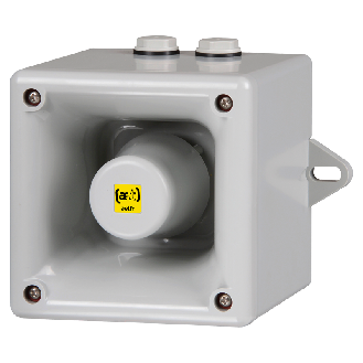 Sirène électronique 113dB TONALARM® 24-260 Vca / 60-260 Vcc - 64 sons-Lire la description