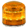 Sirène électronique 105dB 64 sons SIR-E LED MAX ORANGE IP65 Ø92mm