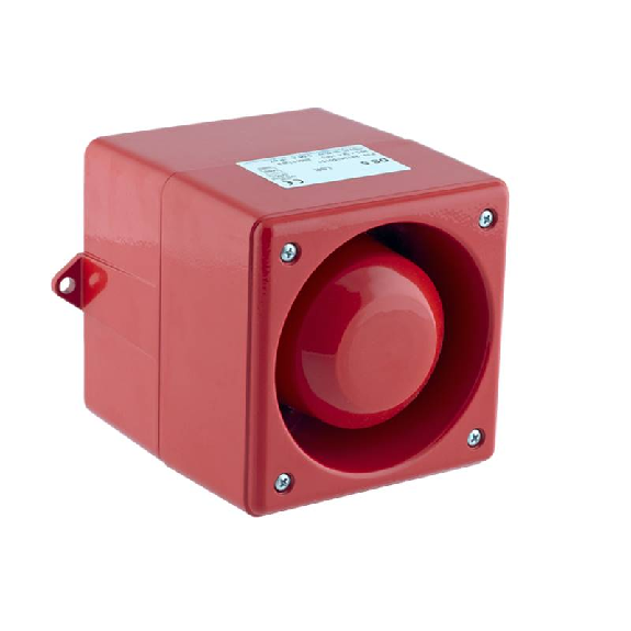 Sirène fonte Aluminium 110dB 230Vac IP66/67 1 son à distance Sirène fonte Aluminium 110dB 230Vac IP66/67 1 son à distance-Lire la description