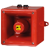Sirène électronique 120dB TONALARM 11.5-54 Vcc - 64 sons IP66 ROUGE