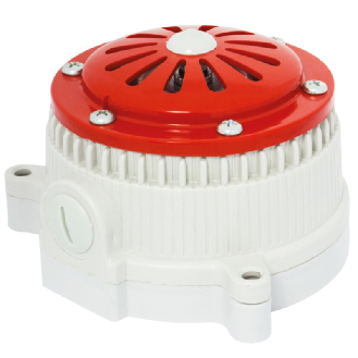 Sirène 95dB MICROSAI INTERMITTENT V110AC IP65 GRIS-Lire la description