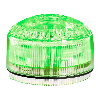 Sirène électronique 105dB 64 sons LED VERT allCLEAR IP65 Ø92mm