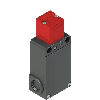 Int.de séc. à interver. 120VAC/DC actionneur (sans) 2NF/1NF, 3xPG13.5