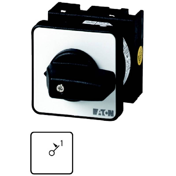 Commut Marche, cont.: 2,retour en pos 1, 20A, à rappel, encastré-Lire la description