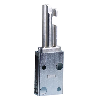 Actionneur droit télescopique course max. 6mm pour AZM 415