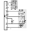 Int.de séc. à interver. méca. 24Vac/dc, 1O+1F, à gauche, 1xSR11