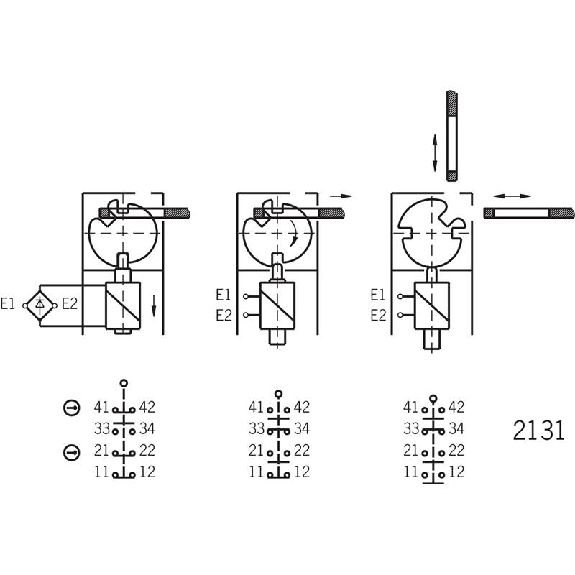 Int.de séc. Ex Verr. méca./Déverr. 24Vac/dc 2O+1F+1O (act. lente) Int.de séc. Ex Verr. méca./Déverr. 24Vac/dc 2O+1F+1O (act. lente)-Lire la description