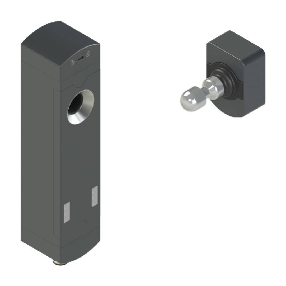 Int.de séc. RFID avec électroaimant série NS, avec verrouillage Int.de séc. RFID avec électroaimant série NS, avec verrouillage-Lire la description