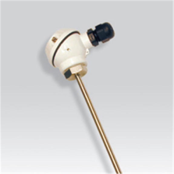 Sonde Pt100x1 Ø6x0,4mm lg100mm tête type MA -50/+250 °C-Lire la description