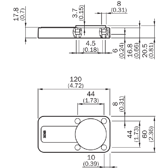 Interrupteur de sécurité à interverrouillage magnétique RFID-Lire la description