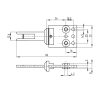 Actionneur droit, rigide - AZ3350-B1