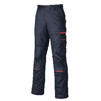 U-Power - Pantalon de travail bleu foncé NIMBLE-Lire la description
