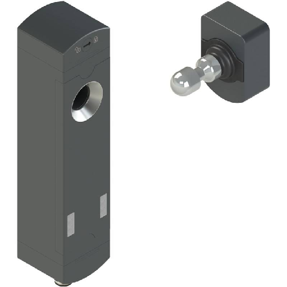 Int.de séc. RFID avec électroaimant série NS, avec verrouillage Int.de séc. RFID avec électroaimant série NS, avec verrouillage-Lire la description