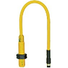 Int.de séc. sans contact magnet. P8mm (sans act.) 3NO, LED, M08 8P+C