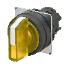 Sélecteur à manette 2 pos. gauche couleur jaune (noir)