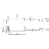 Int.de séc. sans contact REED 2NO P=9mm / M12 4P+C0.2m