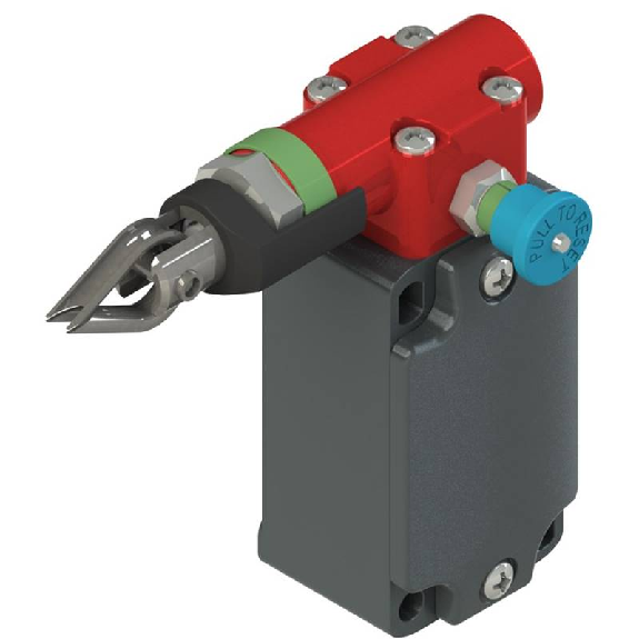 Int.de séc. à câble avec réarmement 1NO+2NF ATEX Int.de séc. à câble avec réarmement 1NO+2NF ATEX-Lire la description