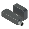 Int.de séc. sans contact RFID (E0T), M12 8P