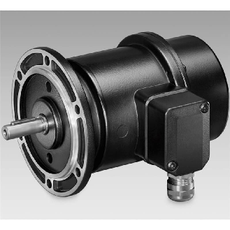 Dynamo tachymétrique axe plein, tension Uo = 100V à 1000 tr/mn, pui-Lire la description