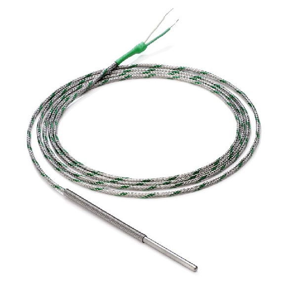 Sonde TC-K Classe A 2 fils Ø6mm lg100mm inox SUS 304 0-400°C câble 2m Sonde TC-K Classe A 2 fils Ø6mm lg100mm inox SUS 304 0-400°C câble 2m-Lire la description