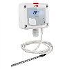 Capteur de température Pt100 0 à 50 °C, 0-10 V, 24Vac/dc, IP20