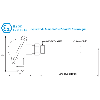Sonde Ex Pt100x1 Cl.A tête DAN G1/2 Ø6x0,4mm x 150mm -50/+450°C