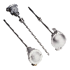 Sonde avec tête Pt100 classe B 3 fils Ø6mm 100mm 4-20mA