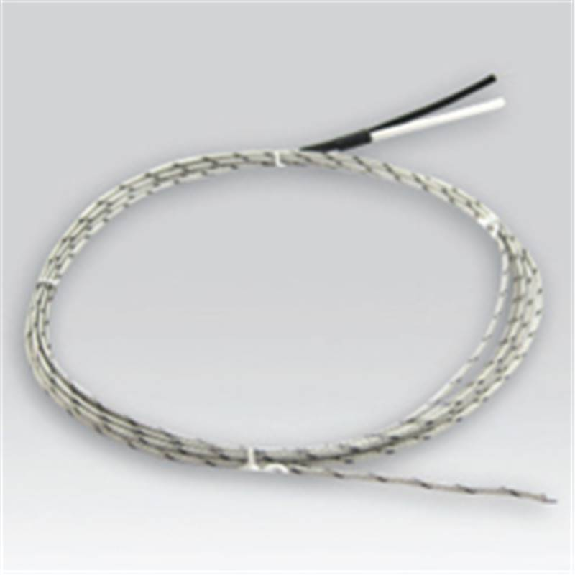 Sonde TC-T avec soudure apparente câble soie de verre/soie de verre Sonde TC-T avec soudure apparente câble soie de verre/soie de verre-Lire la description
