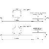 Sonde Pt100x1 de contact à coller Plate 20x50mm, câble 2m PFA/PFA Sonde Pt100x1 de contact à coller Plate 20x50mm, câble 2m PFA/PFA